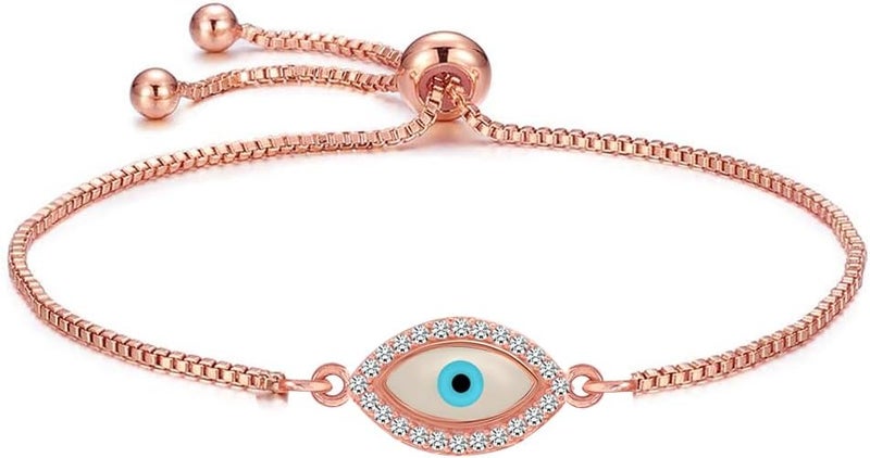 LeCalla 925 Sterling Silver Bracelets for Women | Italian Handmade Adjustable Bolo Link Chain Bracelets | Women's Sliding Bolo Bracelets - Image 1